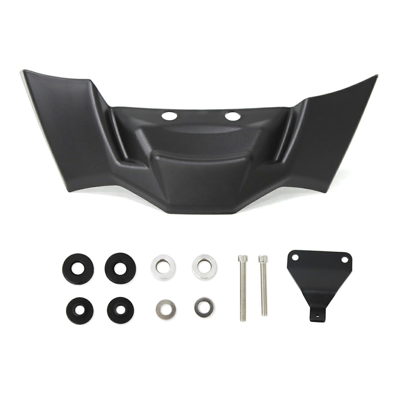 NVDERTA Kompatibel mit BMW S1000R 2021 2022 2023 2024 M1000R 2023–2024 Flügelverkleidung Motorrad Downforce vorne aerodynamischer Spoiler Winglet (mattschwarz) von NVDERTA