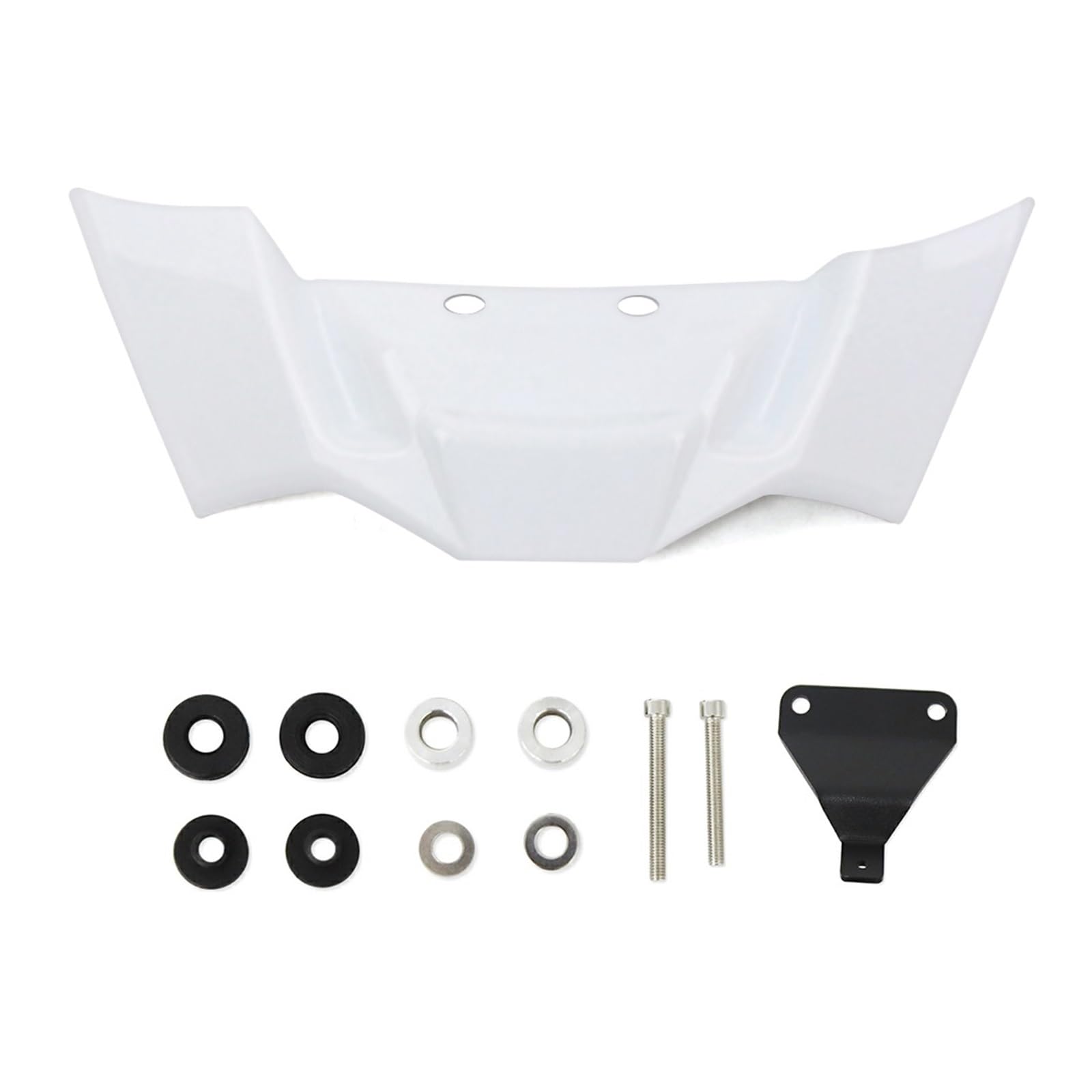 NVDERTA Kompatibel mit BMW S1000R 2021 2022 2023 2024 M1000R 2023–2024 Flügelverkleidung Motorrad Downforce vorne aerodynamischer Spoiler Winglet (weiß) von NVDERTA