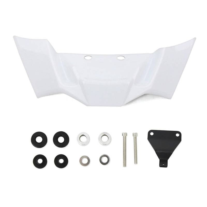 NVDERTA Kompatibel mit BMW S1000R 2021 2022 2023 2024 M1000R 2023–2024 Flügelverkleidung Motorrad Downforce vorne aerodynamischer Spoiler Winglet (weiß) von NVDERTA