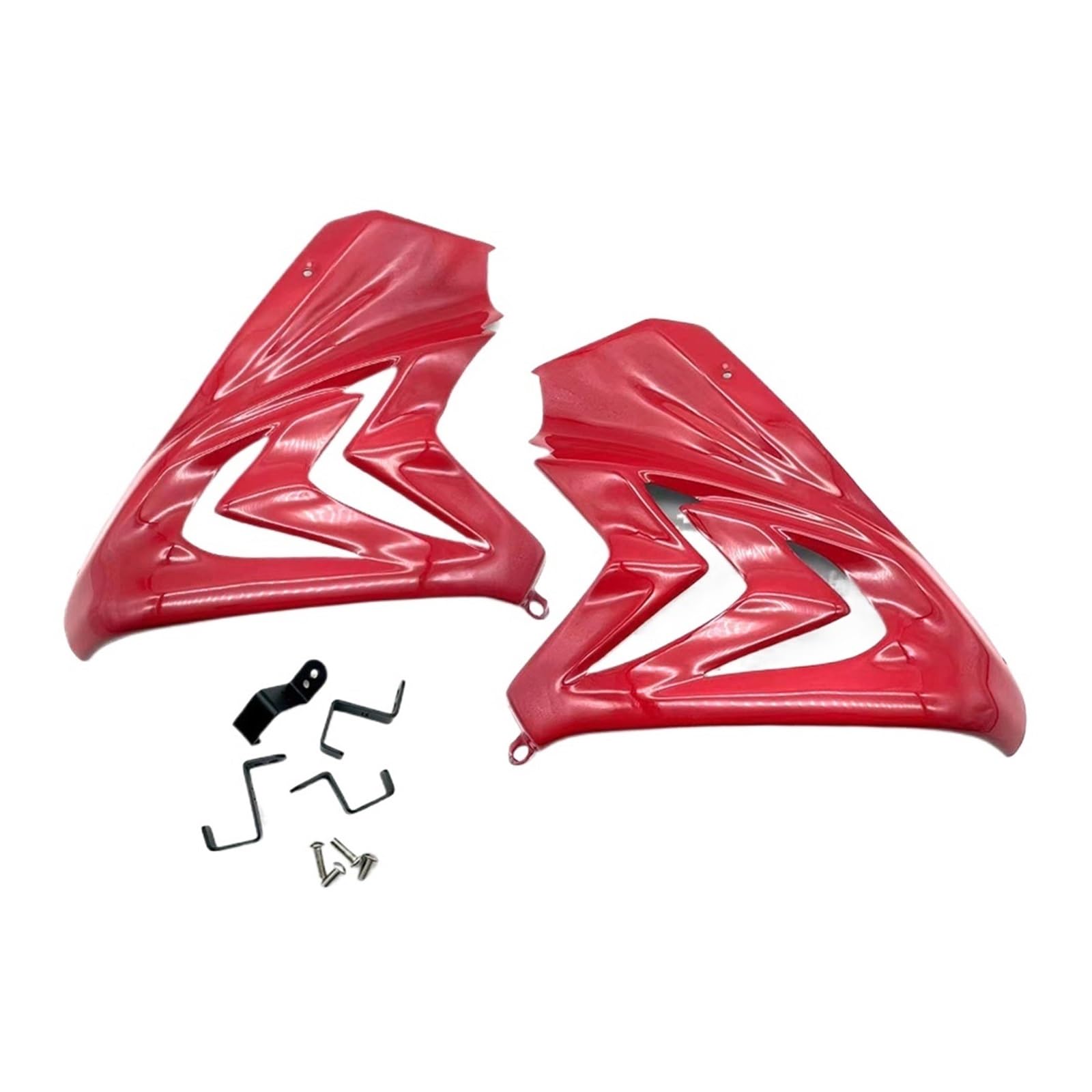 NVDERTA Kompatibel mit CBR650R Sitz-Seitenverkleidung, kompatibel mit CBR 650R 650 R 2019–2023, Karosseriefüllung, Spritzgussrahmen, Spoiler, Seitenhaube, Abdeckung (rot) von NVDERTA