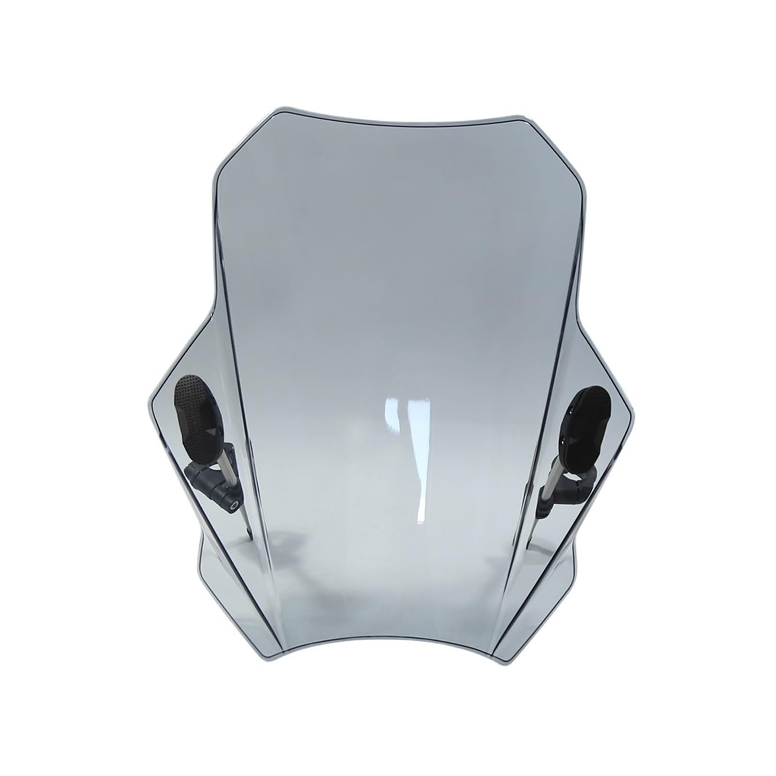 NVDERTA Kompatibel mit Hyosung GV125/GV250/GV650 Aquila ST700I Aquila GV 125S Motorrad-Windschutzscheibenabdeckungen, Motorrad-Windschutzscheibe, verstellbar (hellgrau) von NVDERTA