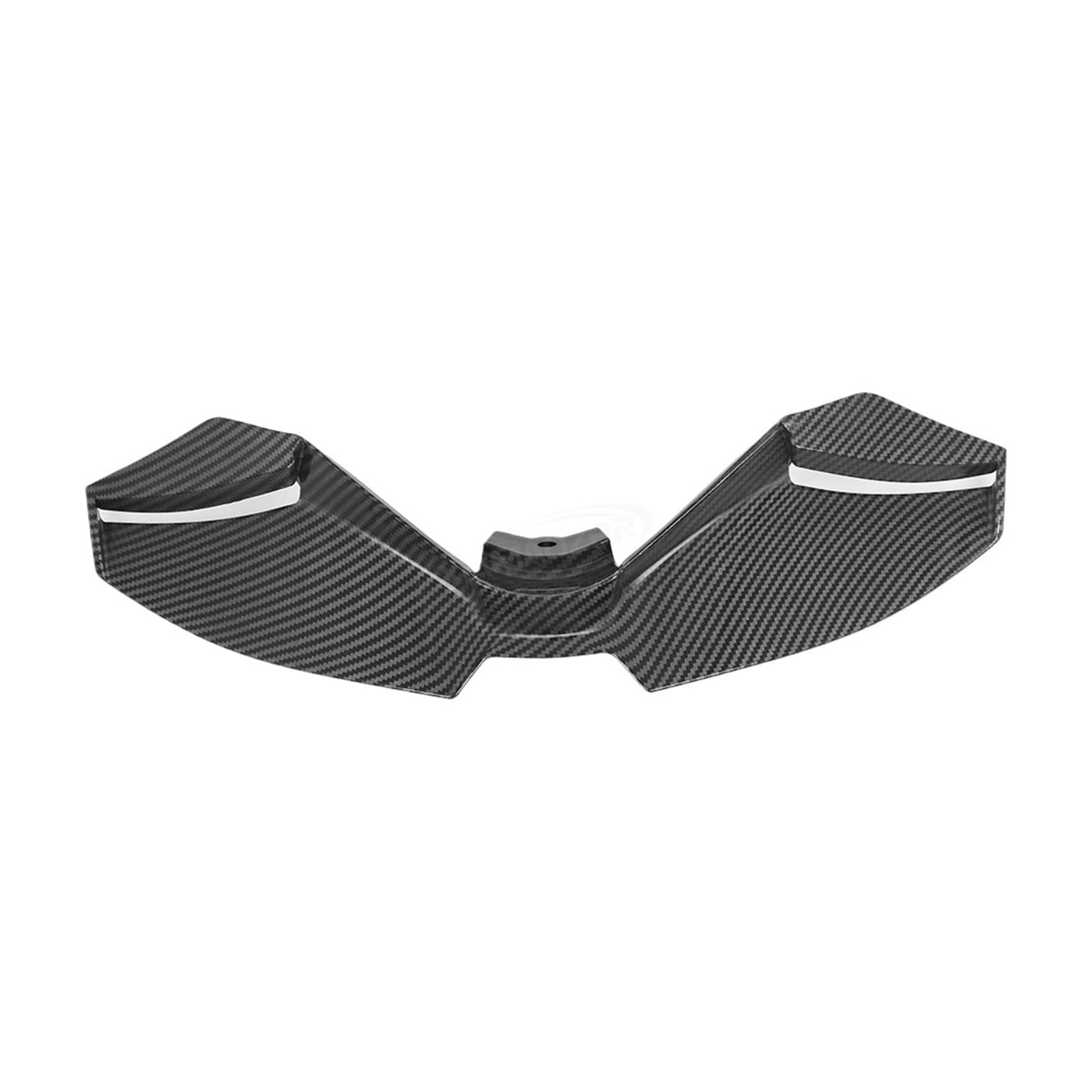 NVDERTA Kompatibel mit MT 09 MT09 SP 2024 2025 Zubehör Kohlefaser Abtriebsplatte Motorrad Frontspoiler Aerodynamik Frontspoiler-Kit (Kohlefaser) von NVDERTA