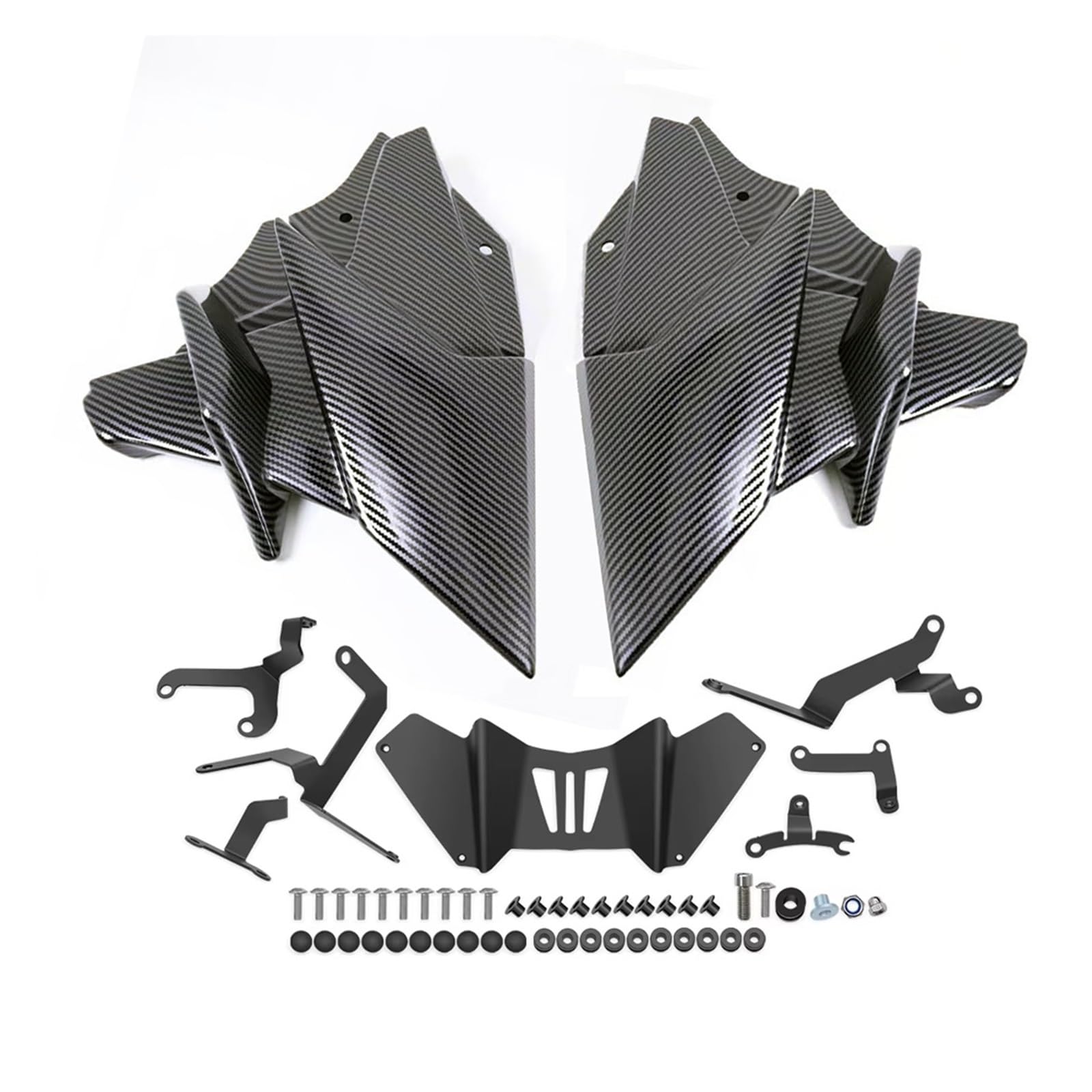 NVDERTA Kompatibel mit MT-09 SP 2025 Mt09sp 2024 2023 2022 2021 Motorradzubehör Fahrgestell Expedition Chassisschutzplatte Fahrwerkschutz (Carbon Fiber) von NVDERTA
