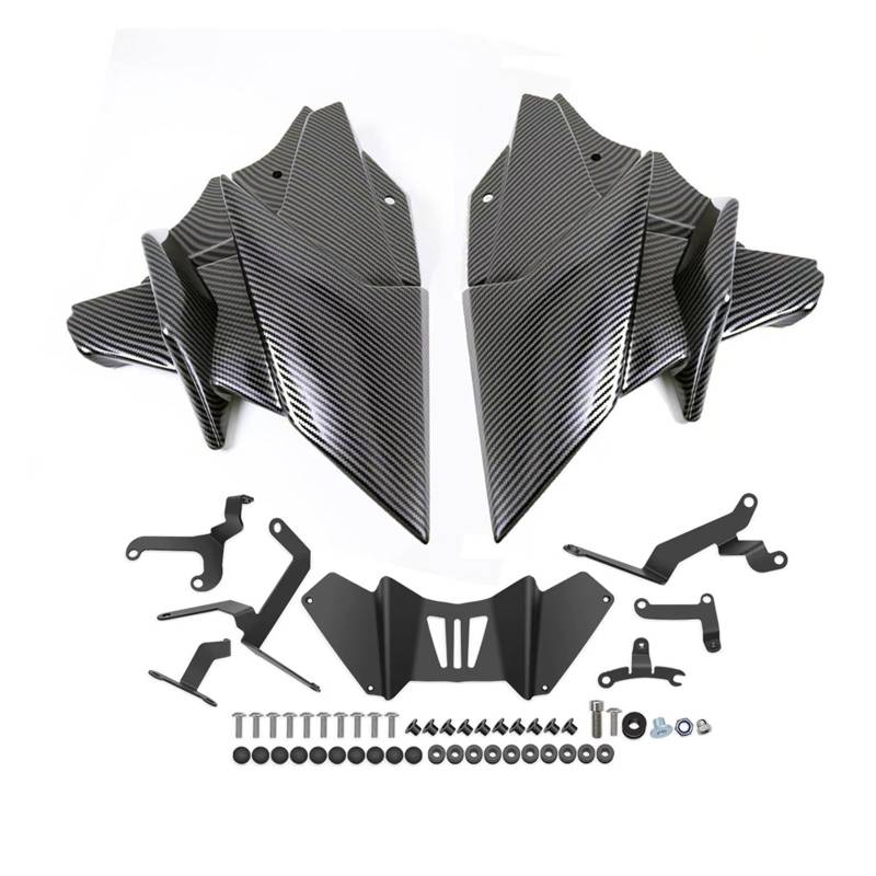 NVDERTA Kompatibel mit MT-09 SP 2025 Mt09sp 2024 2023 2022 2021 Motorradzubehör Fahrgestell Expedition Chassisschutzplatte Fahrwerkschutz (Carbon Fiber) von NVDERTA