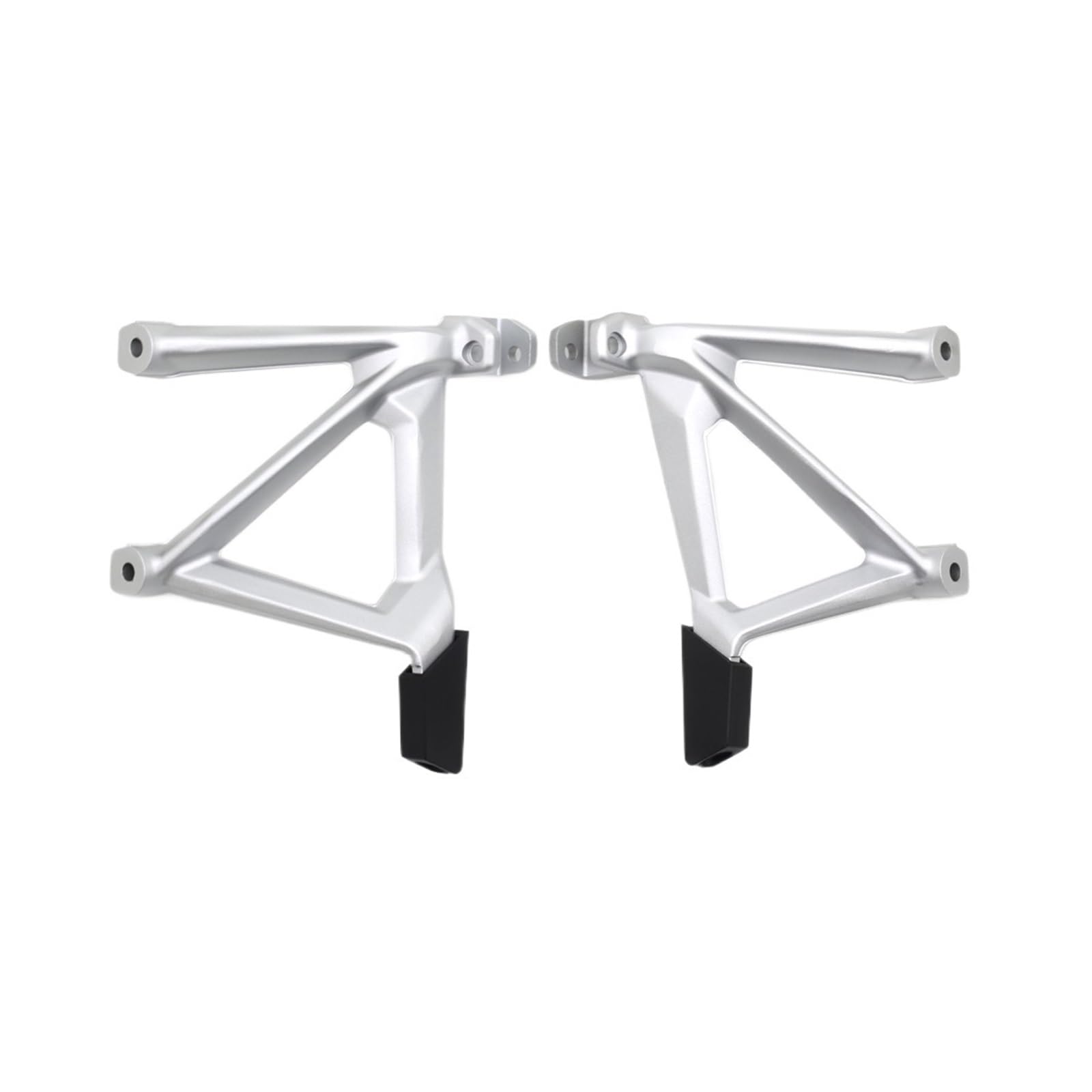 NVDERTA Kompatibel mit R1250GS R1200GS Rückfußrasten Kit Fußrasten Fußrastenhalterung kompatibel mit BMW R1250 R1200 GS LC Adventure 2013–2023 (Silber) von NVDERTA