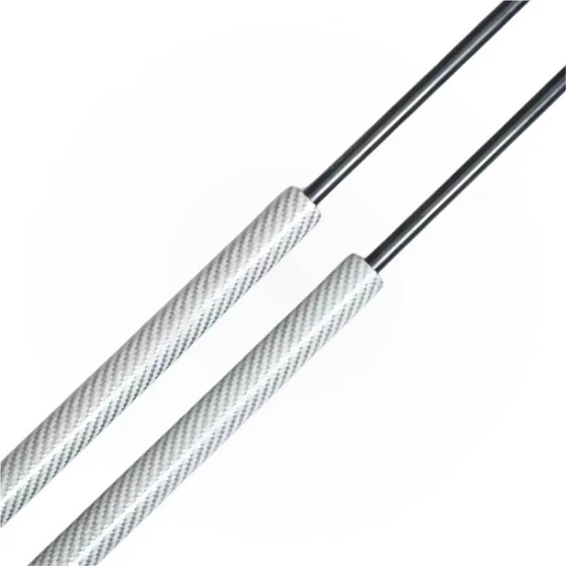 Gasfeder Dämpfer Heckklappe Für Dongfeng Für Rich 6 Für Pickup Hinten Heckklappe Boot Lift Unterstützt Gas Quellen Stoßdämpfer Dämpfer Menge (2) Stamm Streben Kofferraum Gasfeder(Silver Carbon Fiber) von NVETJMUA