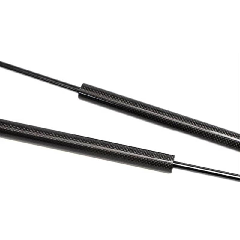 Gasfeder Dämpfer Heckklappe Für Hyundai Für Terracan HP Ohne Spoiler Stamm Boot Schocks Dämpfer Zylinder Stange 2 STÜCK Heckklappe Heben Unterstützung Streben Kofferraum Gasfeder(Black Carbon Fiber) von NVETJMUA