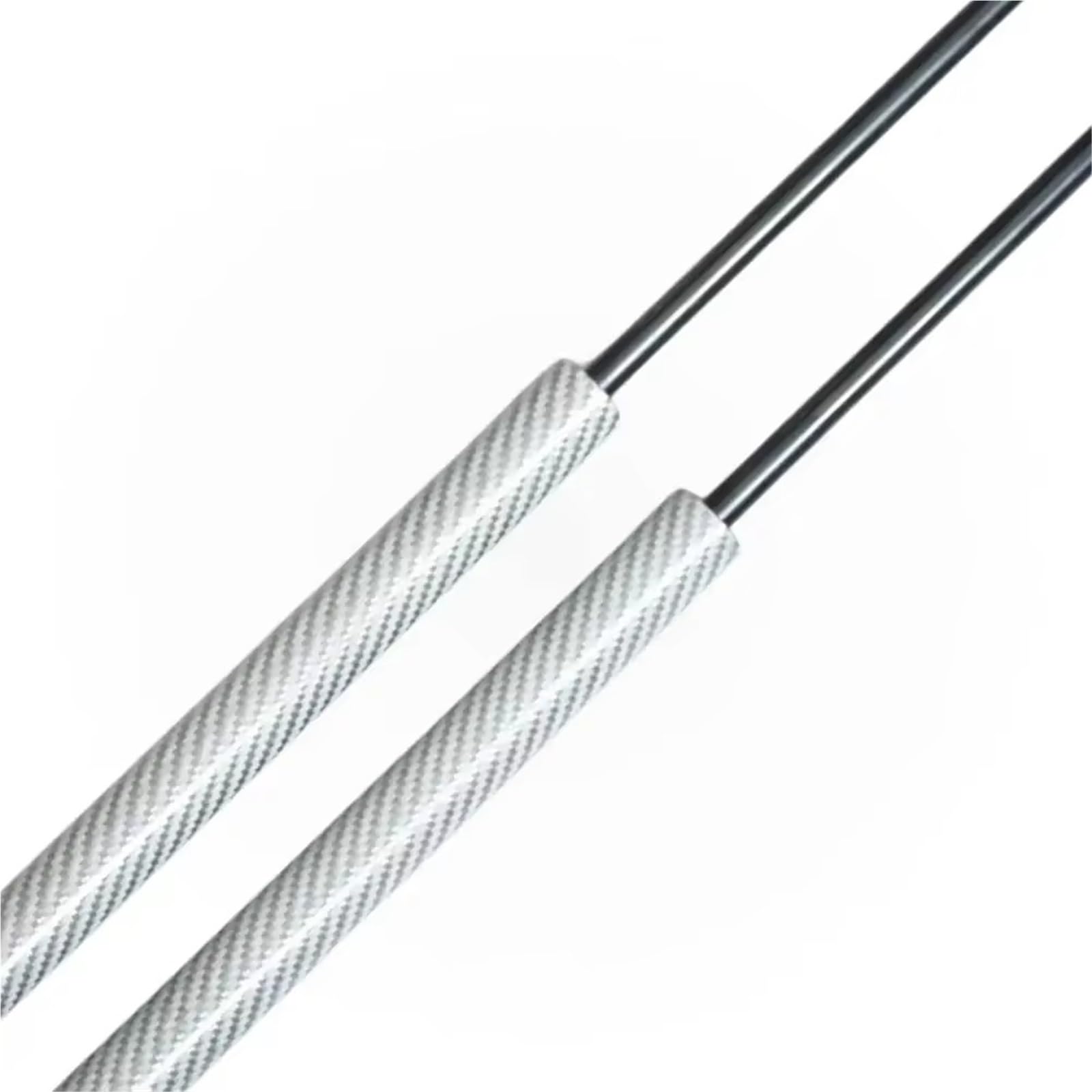 Gasfeder Dämpfer Heckklappe Für Hyundai I30 (FD) Schrägheck 570,5 Mm Heckklappenlift Unterstützt Gasfedern Stoßdämpfer Menge (2) Kofferraumstreben Kofferraum Gasfeder(Silver Carbon Fiber) von NVETJMUA