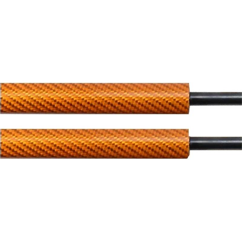 Gasfeder Dämpfer Heckklappe Für Lexus RX330 RX350 RX400h XU30 SUV 2003-2008 2 Stück Heckklappe Trunk Boot Gas Federbeine Lift Unterstützung Dämpfer Kofferraum Gasfeder(ORANGE Carbon Fiber) von NVETJMUA