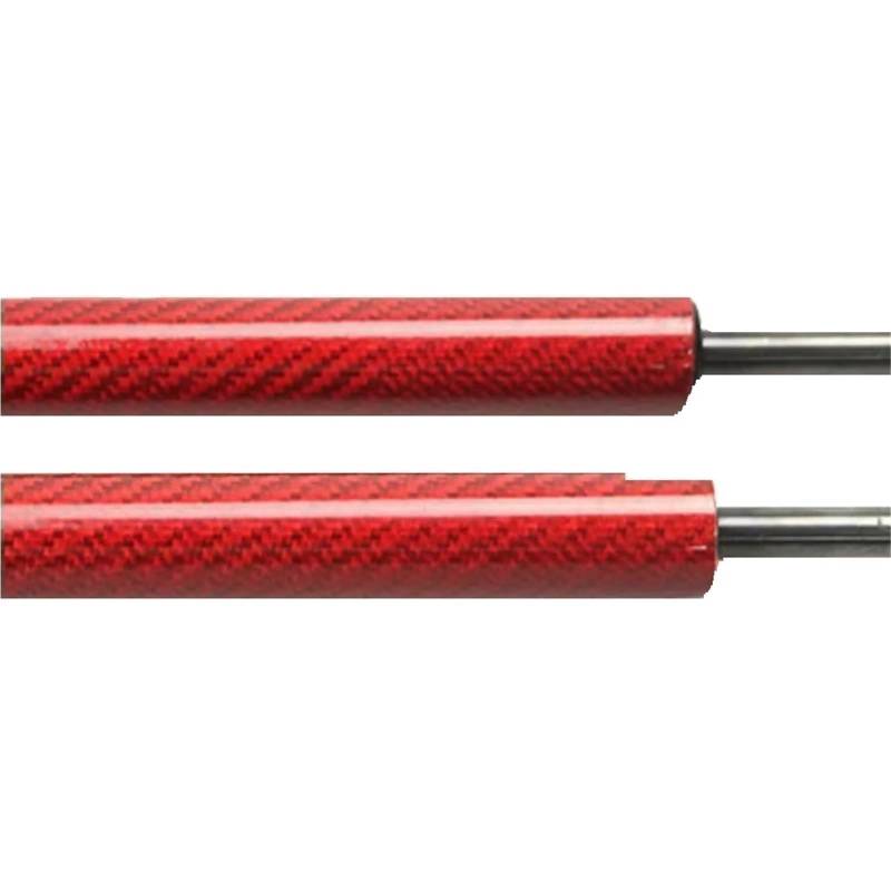 Gasfeder Dämpfer Heckklappe Für Lexus RX330 RX350 RX400h XU30 SUV 2003-2008 2 Stück Heckklappe Trunk Boot Gas Federbeine Lift Unterstützung Dämpfer Kofferraum Gasfeder(RED Carbon Fiber) von NVETJMUA