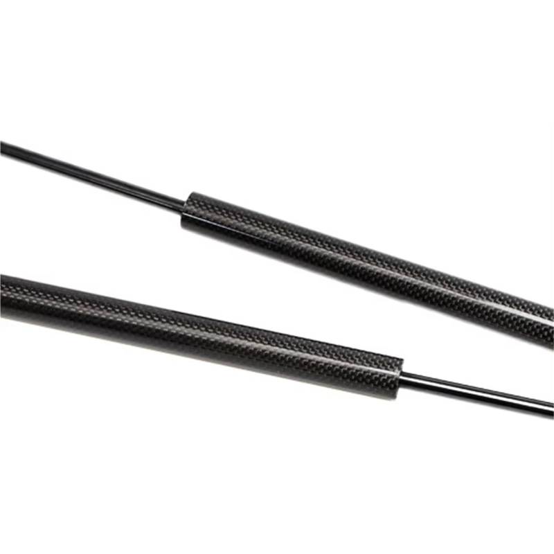 Gasfeder Dämpfer Heckklappe Für Lexus is IS250 IS300 IS350 2005-2015 Mit Spoiler Hinten Boot Lift Unterstützt Gasfeder Schock Dämpfer Kolbenstange Kofferraum Gasfeder(Black Carbon Fiber) von NVETJMUA