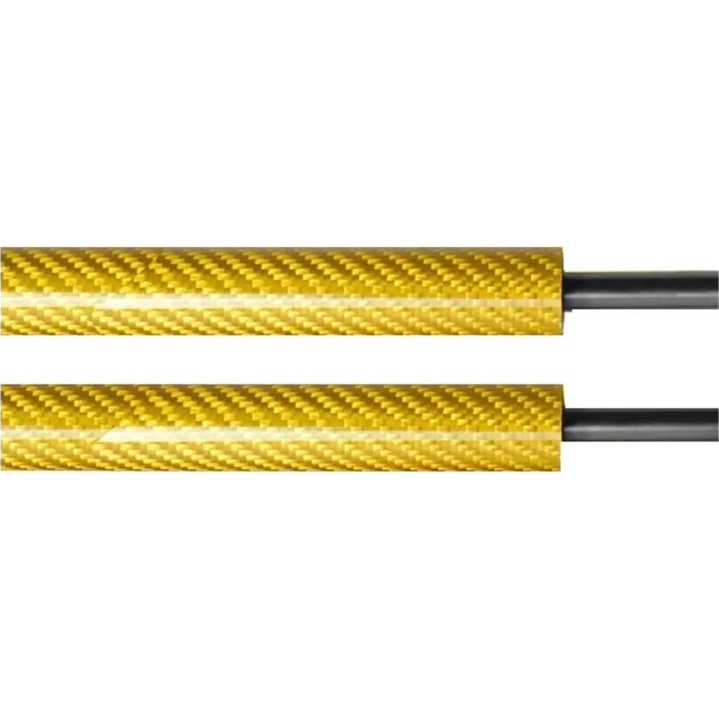 Gasfeder Dämpfer Heckklappe Für Toyota BB Für Scion XB XP30 5-türer Schrägheck 2000-2005 Hinten Trunk-Boot Gas Streben Federn Dämpfer Heckklappe Lift Unterstützt Kofferraum Gasfeder(YELLOW CARBON FIBE von NVETJMUA