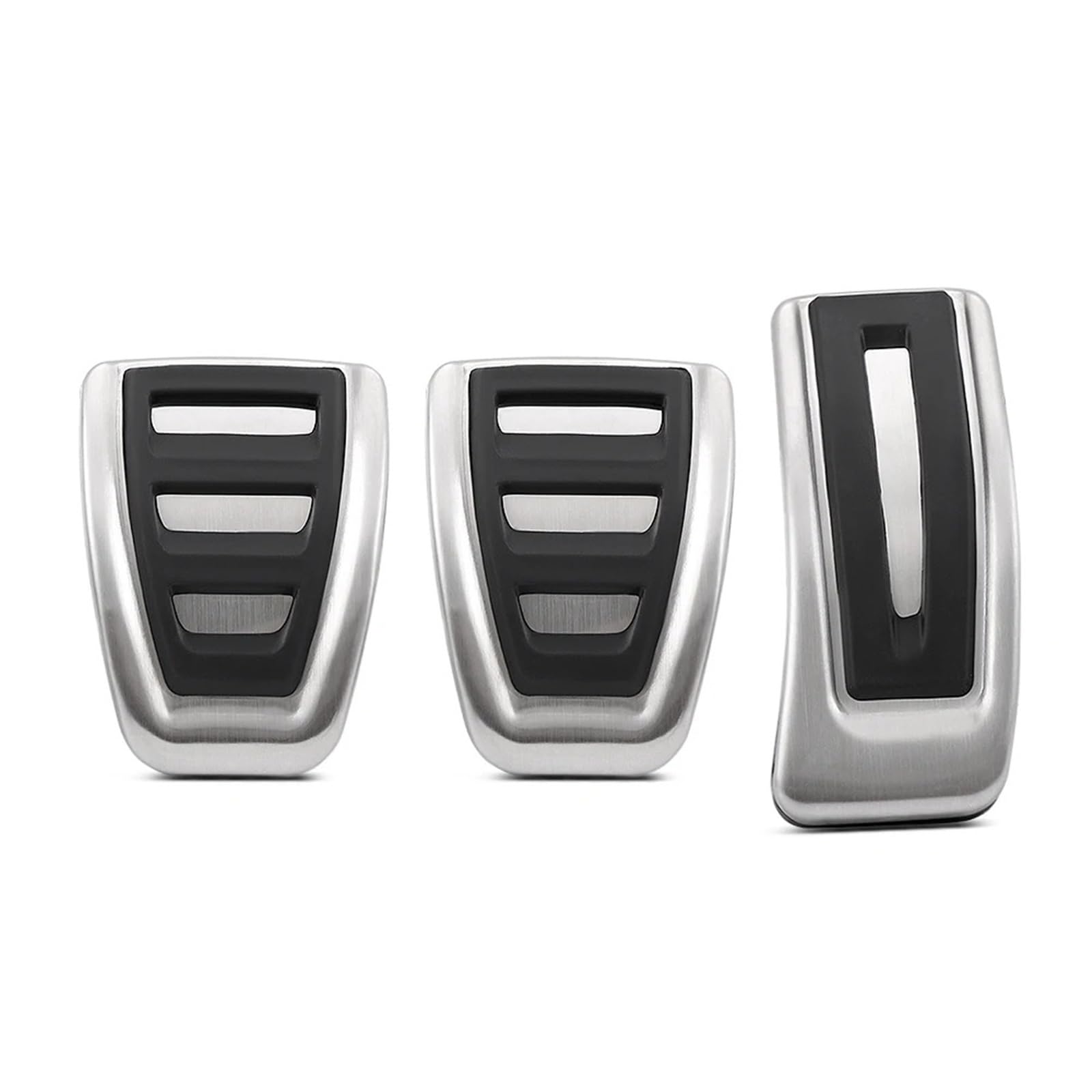 Kupplungspedal Für A1 A4 A6 Q5 8X GB B6 B8 C6 C7 C8 8R 80A Gaspedal Bremspedal Abdeckung Pads Auto Gas Kraftstoff Fußstütze Pedale Pedalauflage(3 -Pieces) von NVETJMUA