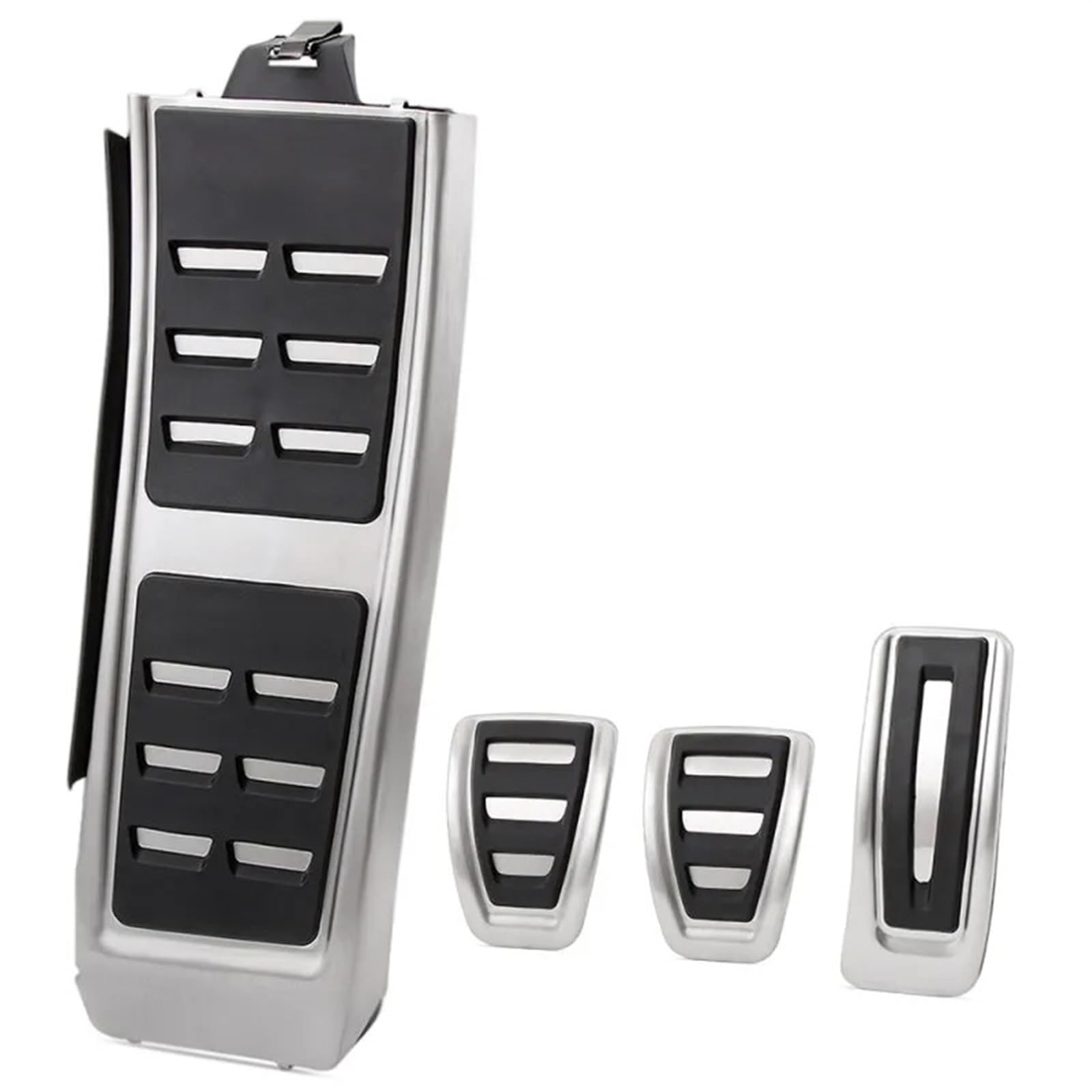 Kupplungspedal Für A1 A4 A6 Q5 8X GB B6 B8 C6 C7 C8 8R 80A Gaspedal Bremspedal Abdeckung Pads Auto Gas Kraftstoff Fußstütze Pedale Pedalauflage(4 Pieces) von NVETJMUA
