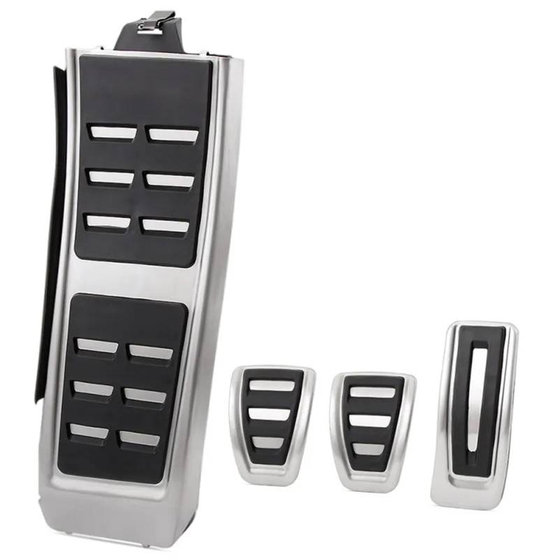 Kupplungspedal Für A1 A4 A6 Q5 8X GB B6 B8 C6 C7 C8 8R 80A Gaspedal Bremspedal Abdeckung Pads Auto Gas Kraftstoff Fußstütze Pedale Pedalauflage(4 Pieces) von NVETJMUA