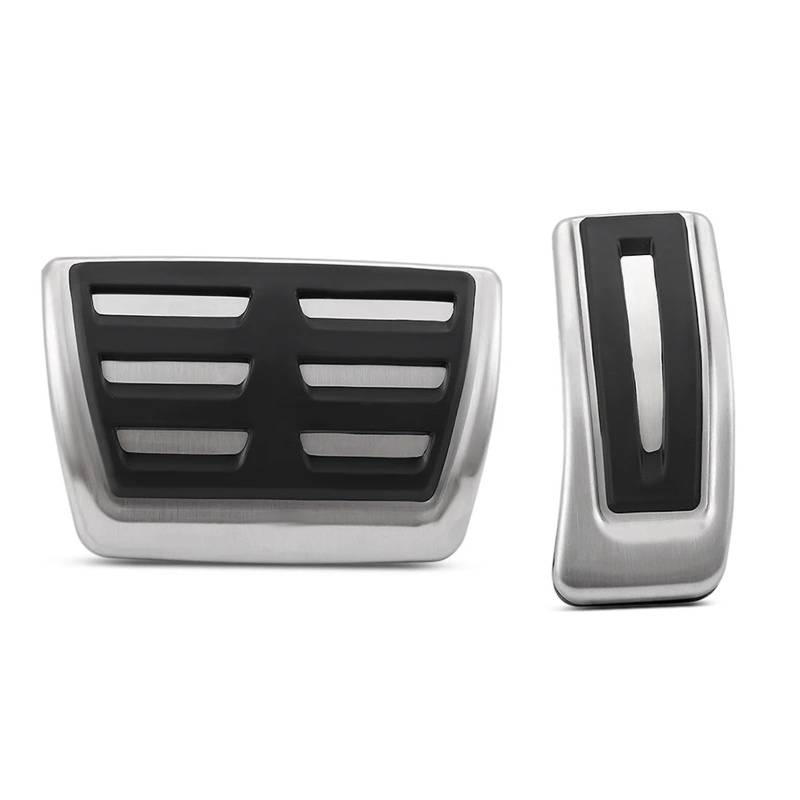 Kupplungspedal Für A1 A4 A6 Q5 8X GB B6 B8 C6 C7 C8 8R 80A Gaspedalbremse Ohne Bohren Pedalabdeckung Pads Auto Gas Kraftstoff Fußstütze Pedale Pedalauflage(2 Pieces) von NVETJMUA