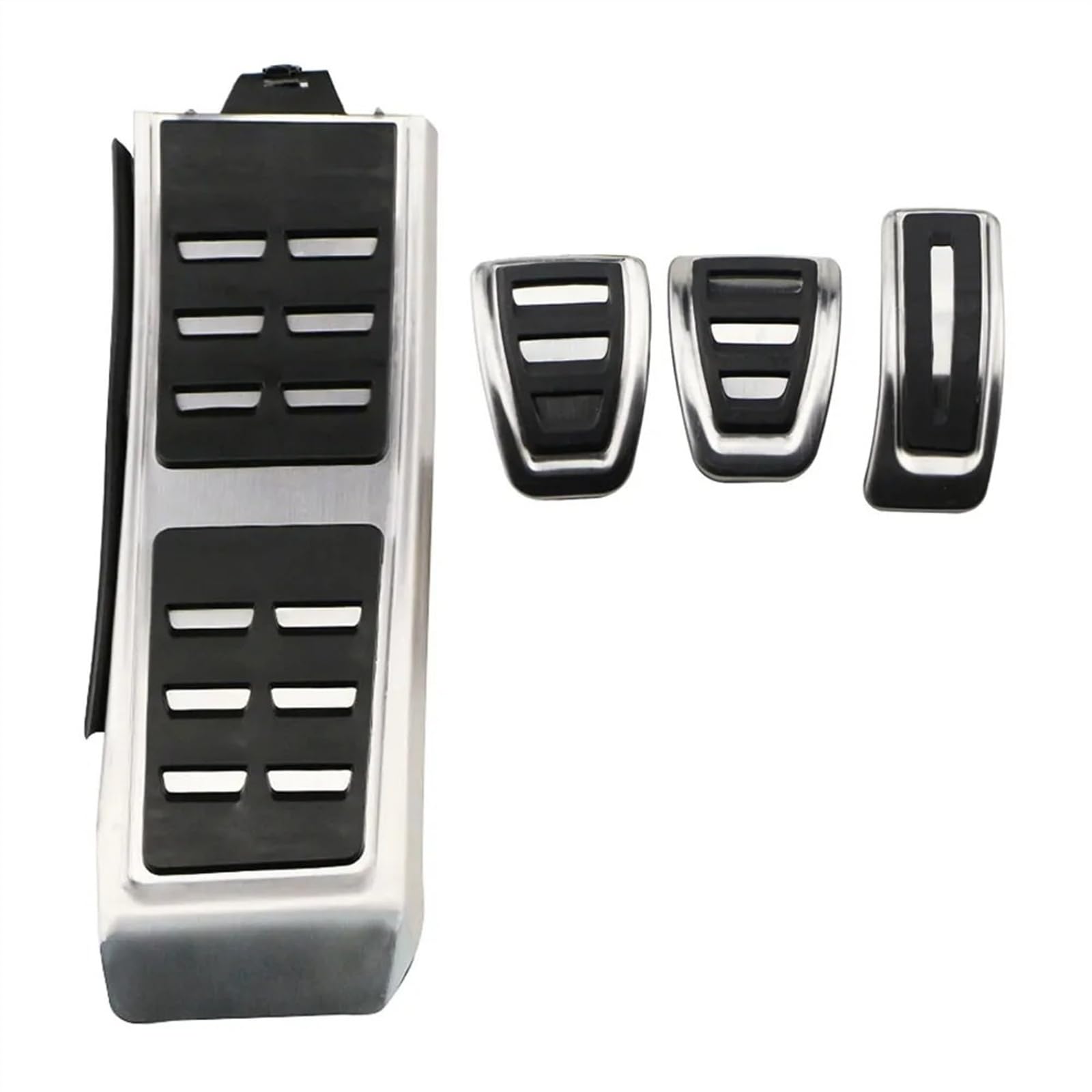 Kupplungspedal Für A4 B8 A6 A7 A8 S4 RS4, A5 S5 RS5 8T, Q5 SQ5 8R Kraftstoffbremse Fußstütze Pedalabdeckung Autozubehör Sportpedale Pedalauflage(MT with Rest Pedal) von NVETJMUA