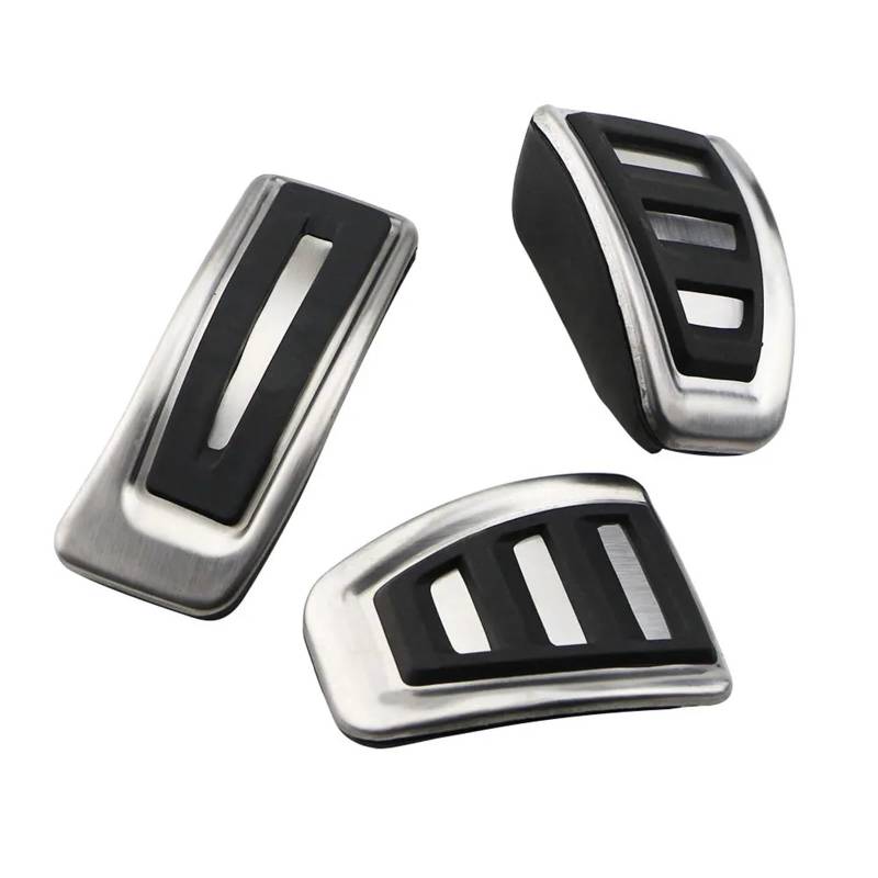 Kupplungspedal Für A4 B8 A6 A7 A8 S4 RS4 A5 S5 RS5 8T Kraftstoff Bremse Fußstütze Pedal Abdeckung Auto Zubehör Sport Auto Pedale Fit Pedalauflage(MT Without Rest) von NVETJMUA
