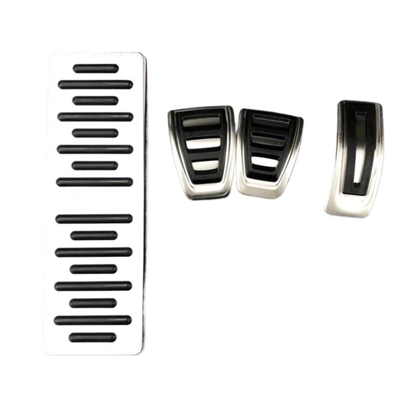 Kupplungspedal Für A4 S4 A5 S5 8T Q2 Q3 Q5 SQ5 A6 C7 A7 S7 S6 4G A8 S8 4H Q7 Q8 Auto Gas Bremse Fußstütze Pedale Pedalauflage(MT 4piece for LHD) von NVETJMUA