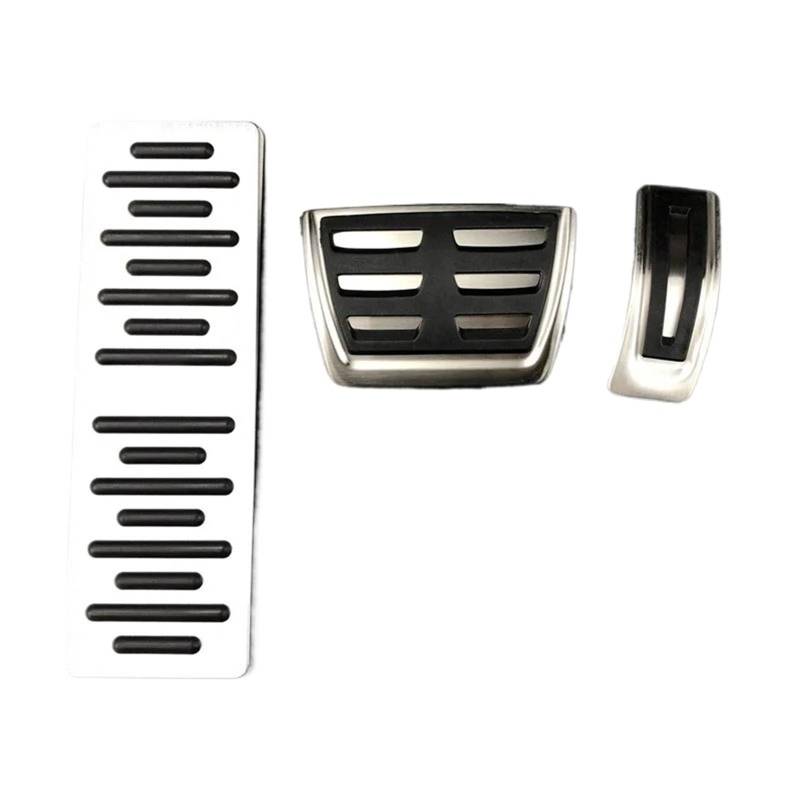 Kupplungspedal Für A4 S4 A5 S5 8T Q2 Q3 Q5 SQ5 A6 C7 A7 S7 S6 4G A8 S8 4H Q7 Q8 Auto Gas Bremse Fußstütze Pedale Pedalauflage(at 3piece for LHD) von NVETJMUA