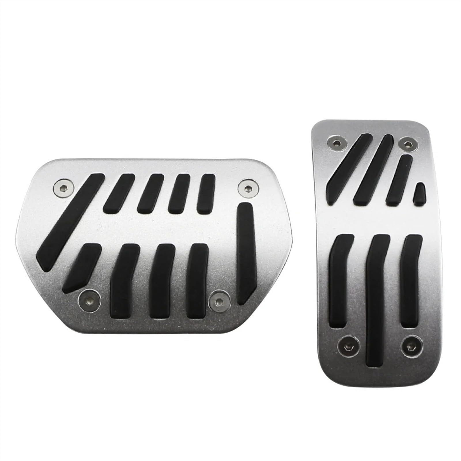 Kupplungspedal Für Citroen Für C3 Für C4 Für DS 3 4 6 DS3 DS4 DS6 2013-2018 2019 2020 Edelstahl-Autopedale Gasbremspedalabdeckung Ruhepedal Pedalauflage(at Without Rest) von NVETJMUA