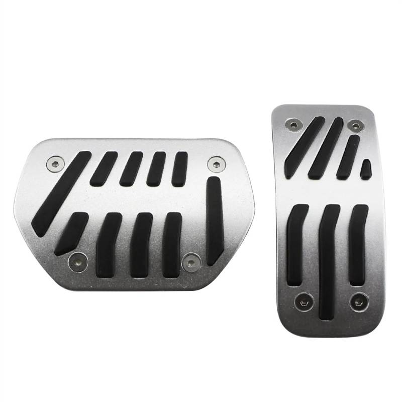 Kupplungspedal Für Citroen Für C3 Für C4 Für DS 3 4 6 DS3 DS4 DS6 2013-2018 2019 2020 Edelstahl-Autopedale Gasbremspedalabdeckung Ruhepedal Pedalauflage(at Without Rest) von NVETJMUA