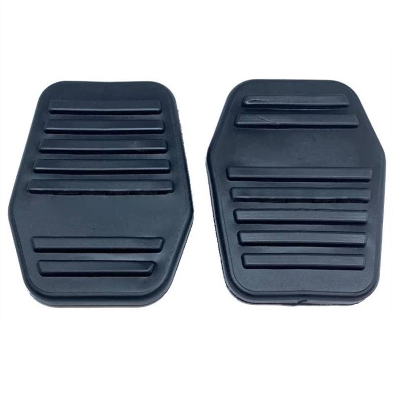 Kupplungspedal Für Ford Für Fiesta MK5 Für Classic Für Ikon 2008 2007 2006 2005-2002 6789917 Auto Gummibremskupplungsfußpedalauflageabdeckung Pedalauflage(2PIECES) von NVETJMUA