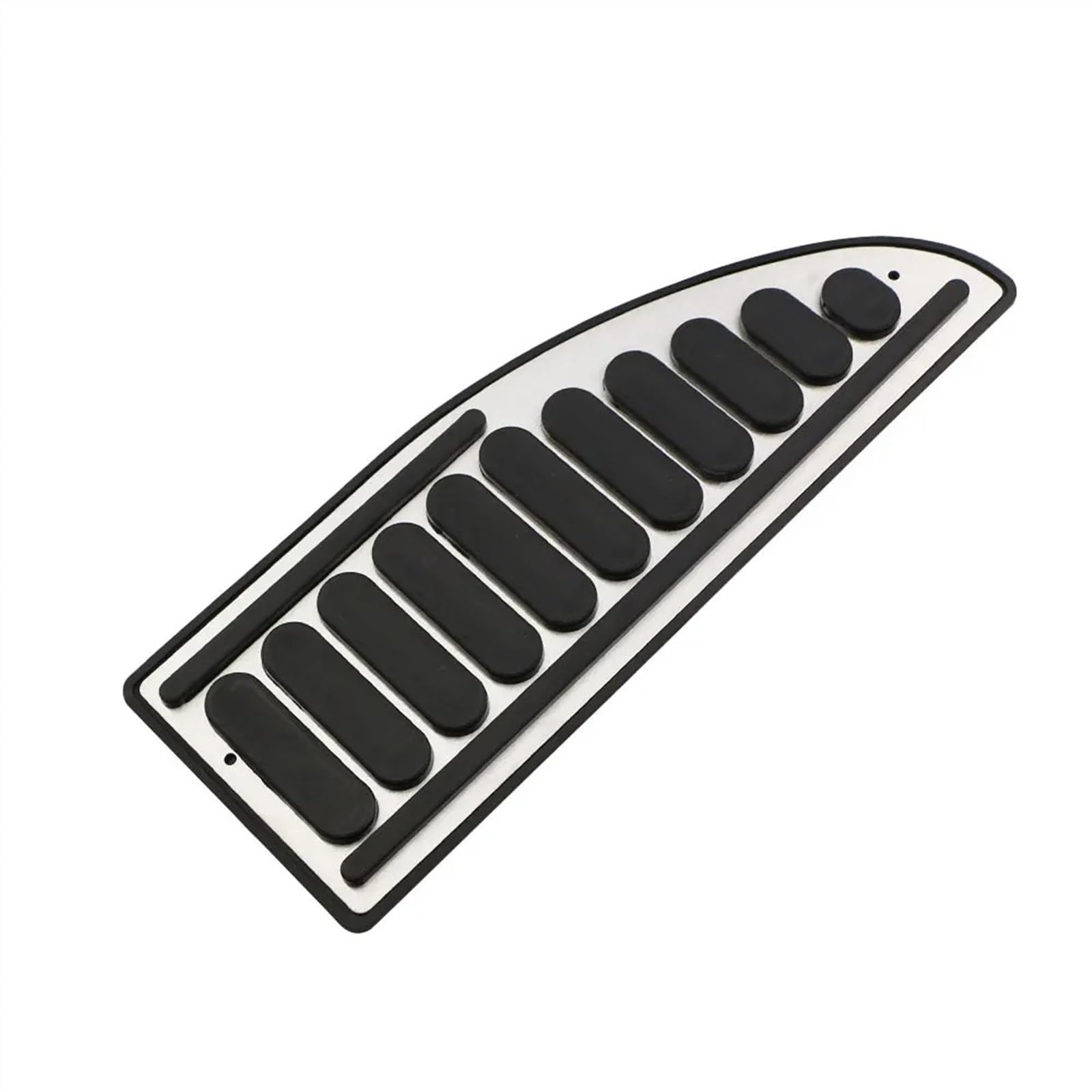 Kupplungspedal Für Ford Für Focus 2 3 4 MK2 MK3 MK4 RS ST 2005-2020 Für Kuga Für Escape 2009-2020 Edelstahl-Autopedale Pads Gasbremspedalabdeckung Pedalauflage(1 Piece Rest Pedal) von NVETJMUA