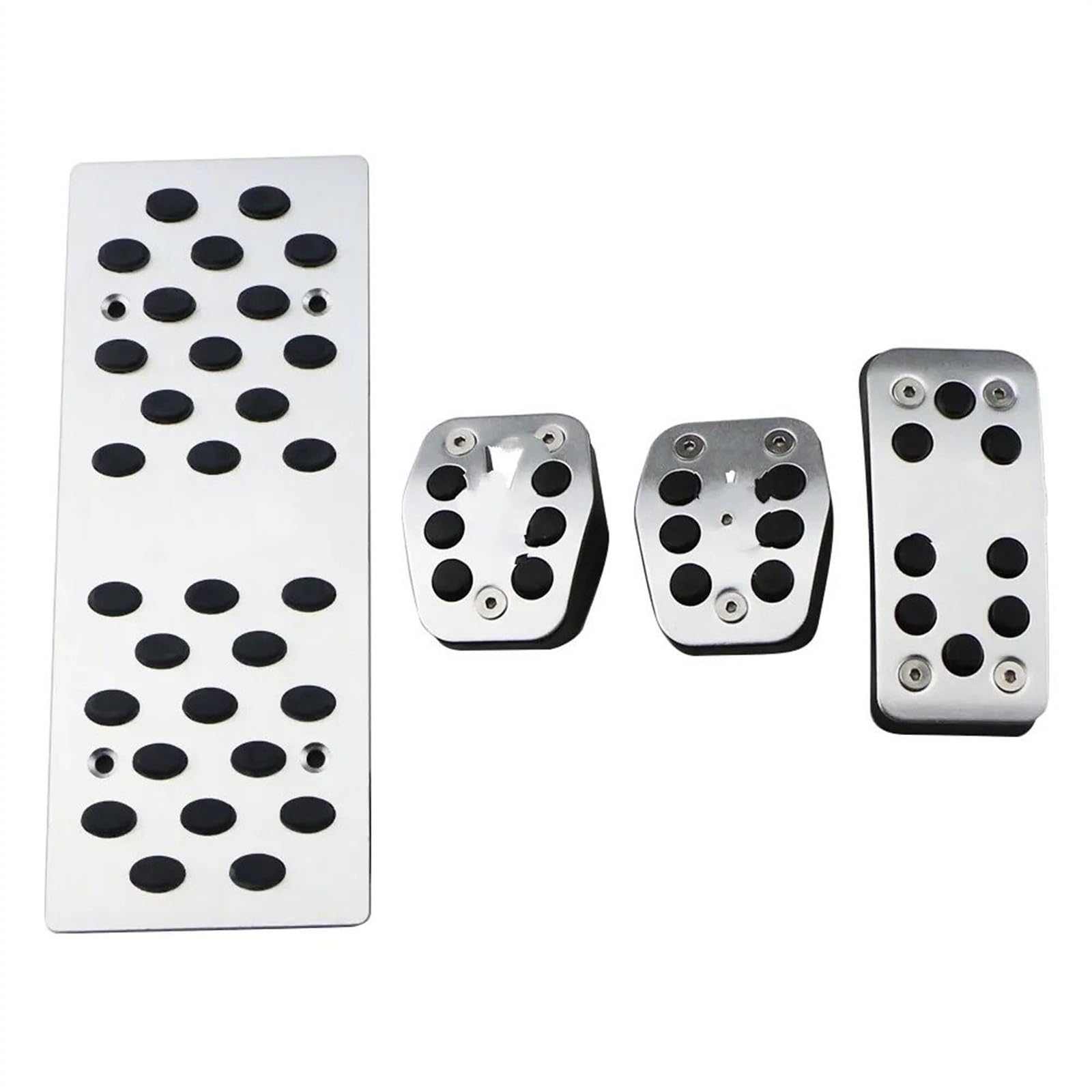 Kupplungspedal Für Ford Für Focus 2 MK2 RS ST 2005-2009 2010 2011 Autopedale Abdeckungen Auto Edelstahl Kupplung Gas Bremspedal Fußstützenpolster Pedalauflage(MT with Rest) von NVETJMUA