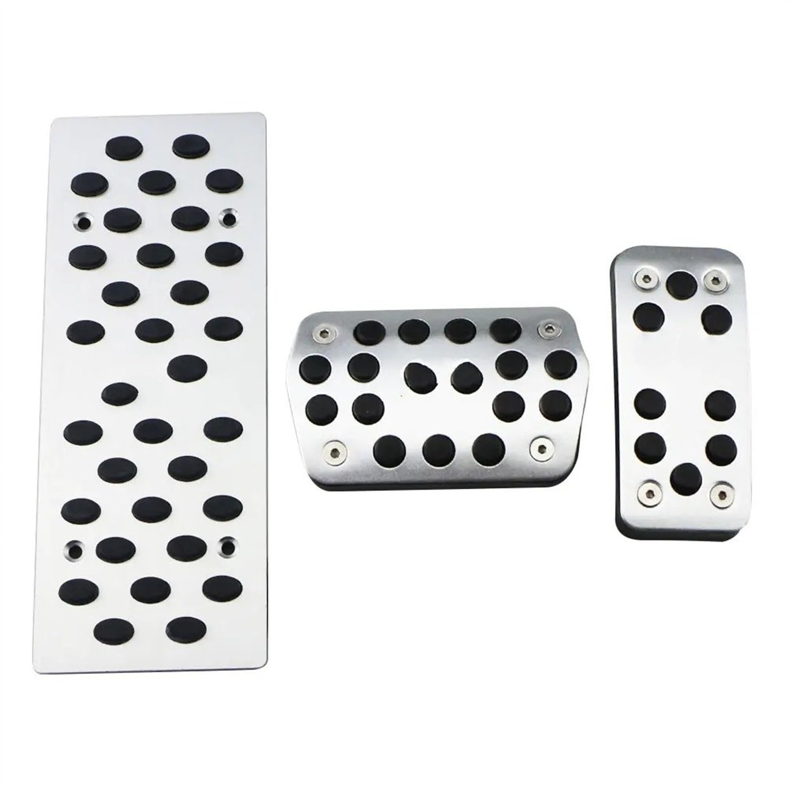 Kupplungspedal Für Ford Für Focus 2 MK2 RS ST 2005-2009 2010 2011 Autopedale Abdeckungen Auto Edelstahl Kupplung Gas Bremspedal Fußstützenpolster Pedalauflage(at with Rest) von NVETJMUA