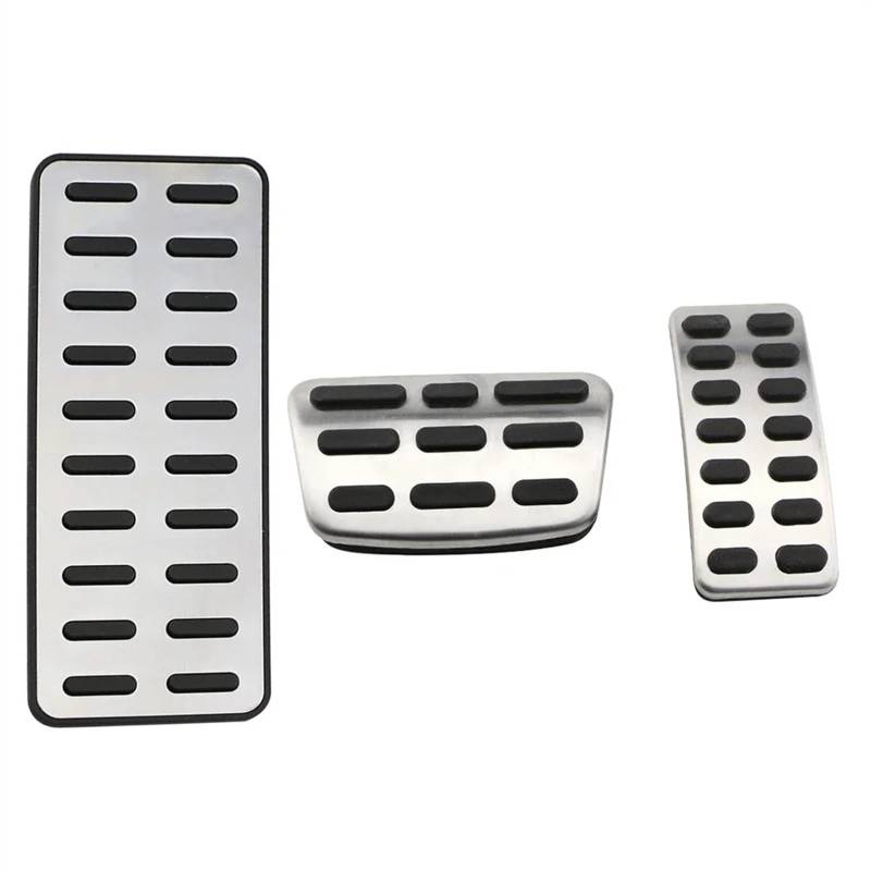 Kupplungspedal Für Hyundai Ix25 Für Creta Für Accent Für Verna Für Solaris Für Kia K2 Für Rio Auto Kraftstoff Bremse Rest Fußpedale Auto Pedal Abdeckung Pedalauflage(at with Rest Pedal) von NVETJMUA