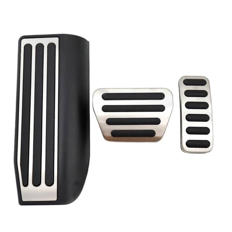 Kupplungspedal Für Land Für Rover Für Range Für Rover Für Sport L320 L494 Gaspedal Bremse Restfoot Pedal Edelstahl Auto Fußpedale Pedalauflage(3 Pieces) von NVETJMUA