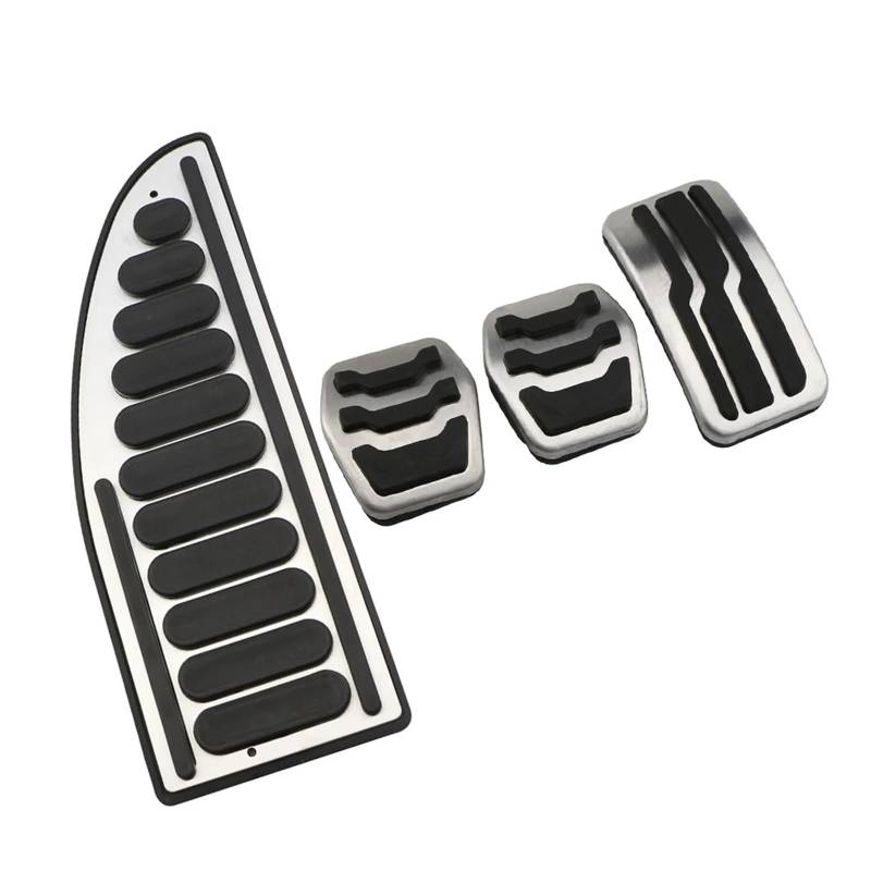 Kupplungspedal Für Mazda 3 Für MAZDA3 2009-2012 2013 2014 2015 Teile Auto Auto Gaspedale Bremspedal Set Abdeckungen Kupplung Rest Fußpedale Abdeckung Pedalauflage(MT with Rest) von NVETJMUA