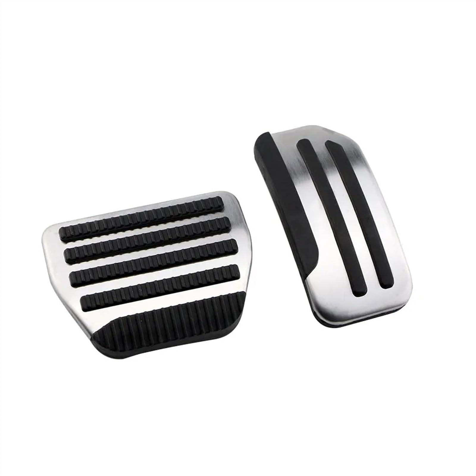 Kupplungspedal Für Nissan Für March Für Maxima Für Juke Für Pulsar Für Edelstahl Für Stahl at MT Auto Gas Kraftstoff Bremse Fußstütze Pedal Zubehör Auto Pedalauflage(at 2 Piece) von NVETJMUA