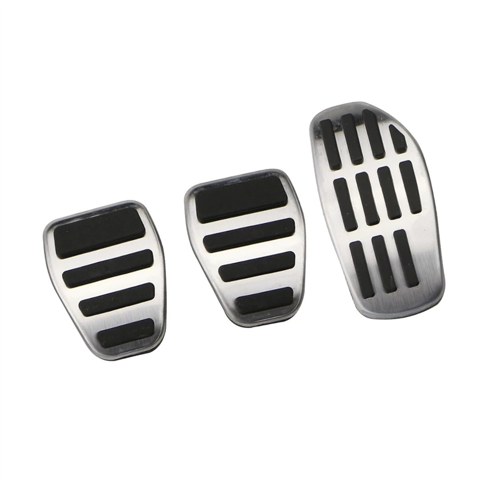 Kupplungspedal Für Nissan Für Qashqai J11 2016 2017 2018 2019 2020 Edelstahl Auto Pedale Fußstütze Rest Pedal Abdeckungen Gas Kraftstoff Bremspedal Abdeckung Pedalauflage(MT Without Rest) von NVETJMUA