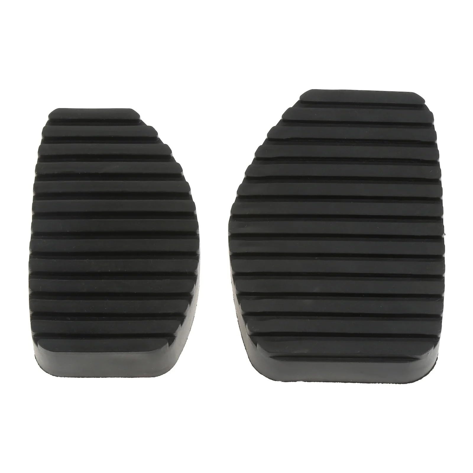 Kupplungspedal Für Peugeot 3008 T8 2009-2016 2010 2011 2012 2013 2014 2015 Schwarzes Auto Bremse Kupplung Fußpedal Pad Gummiabdeckungen 213015 213026 Pedalauflage(1piece Brake 1piece Clutch) von NVETJMUA