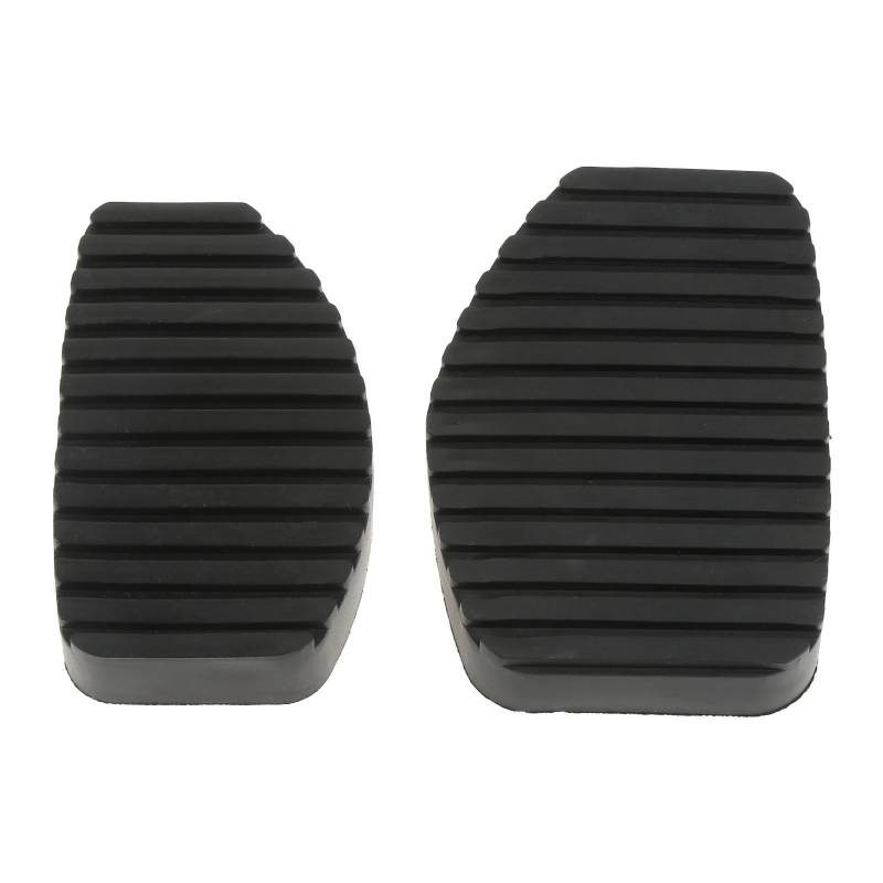 Kupplungspedal Für Peugeot 3008 T8 2009-2016 2010 2011 2012 2013 2014 2015 Schwarzes Auto Bremse Kupplung Fußpedal Pad Gummiabdeckungen 213015 213026 Pedalauflage(1piece Brake 1piece Clutch) von NVETJMUA