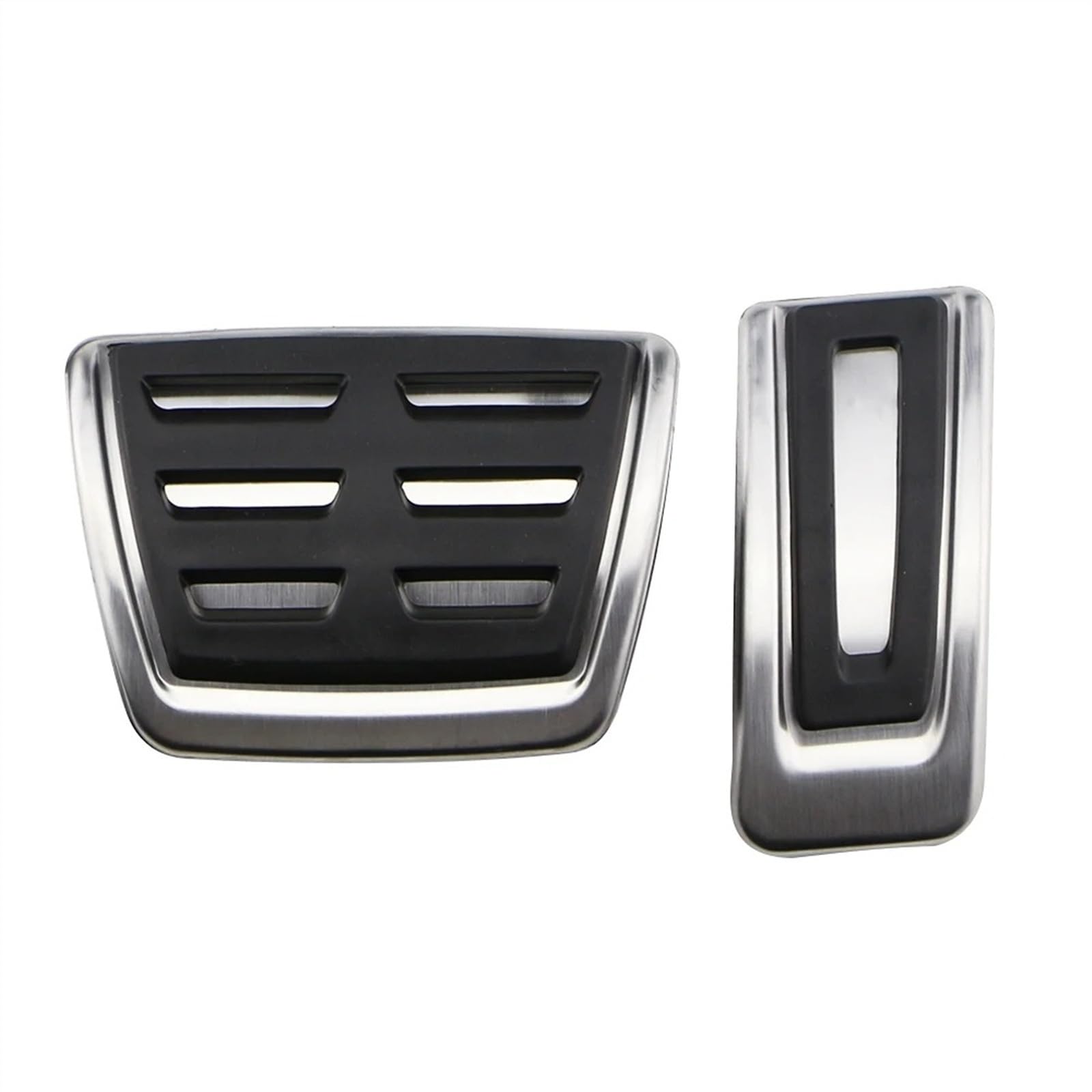 Kupplungspedal Für Skoda Für Octavia Für III 5E 2012-2022 at MT Für LHD Auto Edelstahl Auto Pedale Fußstütze Auto Gas Bremse Cluth Pedal Abdeckung Pad Pedalauflage(at Without Rest) von NVETJMUA