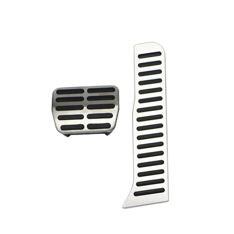 Kupplungspedal Für TT Für MK2 8J 2006-2008 2009 2010 2011 2012 2013 2014 Gaspedal Bremse Fußstütze Pedal at MT Auto Pedale Pedalauflage(2 Pieces) von NVETJMUA