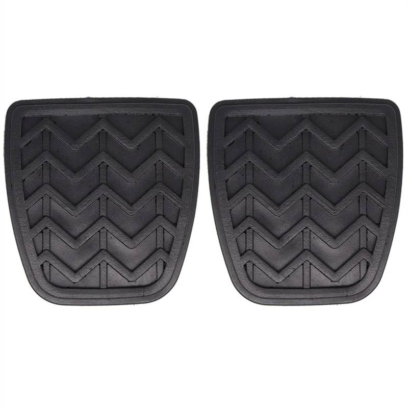 Kupplungspedal Für Toyota Für Corolla E130 E120 2003 2004 2005 2006 2007 2008 Auto Gummi Bremse Kupplung Fuß Pedal Pad Abdeckungen Zubehör Pedalauflage(2piece) von NVETJMUA