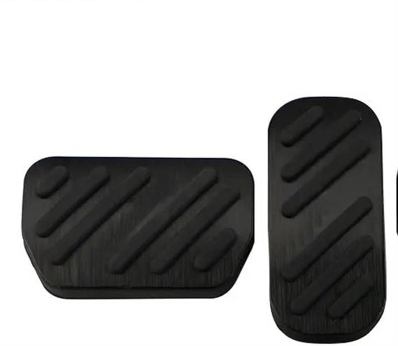 Kupplungspedal Für Toyota Für Hilux Für Revo 2015-2019 2020 2021 at Bremspedale rutschfeste Abdeckung Fall Pads Trim Auto Auto Gaspedal Pedalauflage(Schwarz) von NVETJMUA