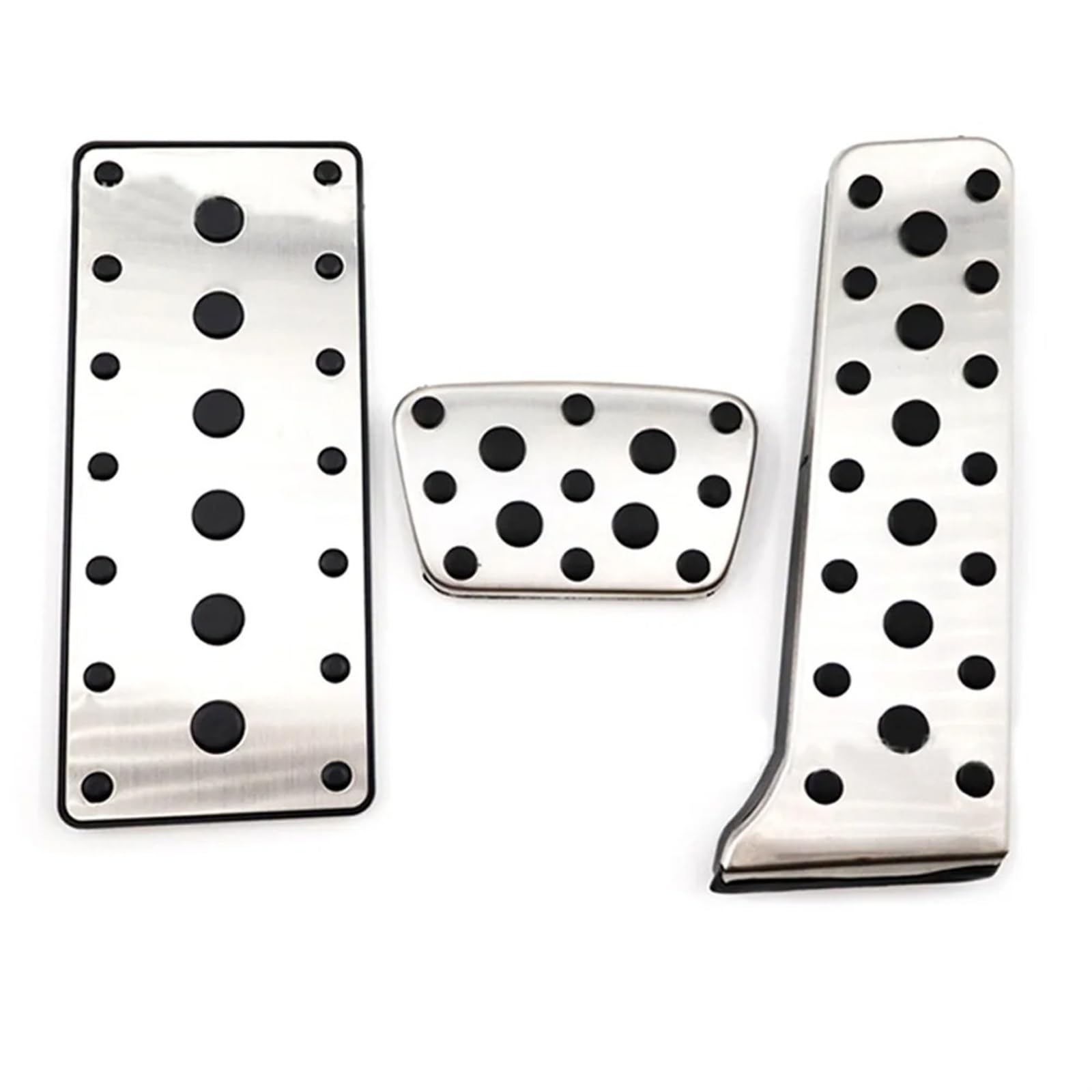 Kupplungspedal Für Toyota Für Mark X II X120 X130 2004~2017 Gaspedal Bremse Restfoot Pedal Abdeckung Acessories Edelstahl Auto Pedale Pedalauflage(3 Piece) von NVETJMUA