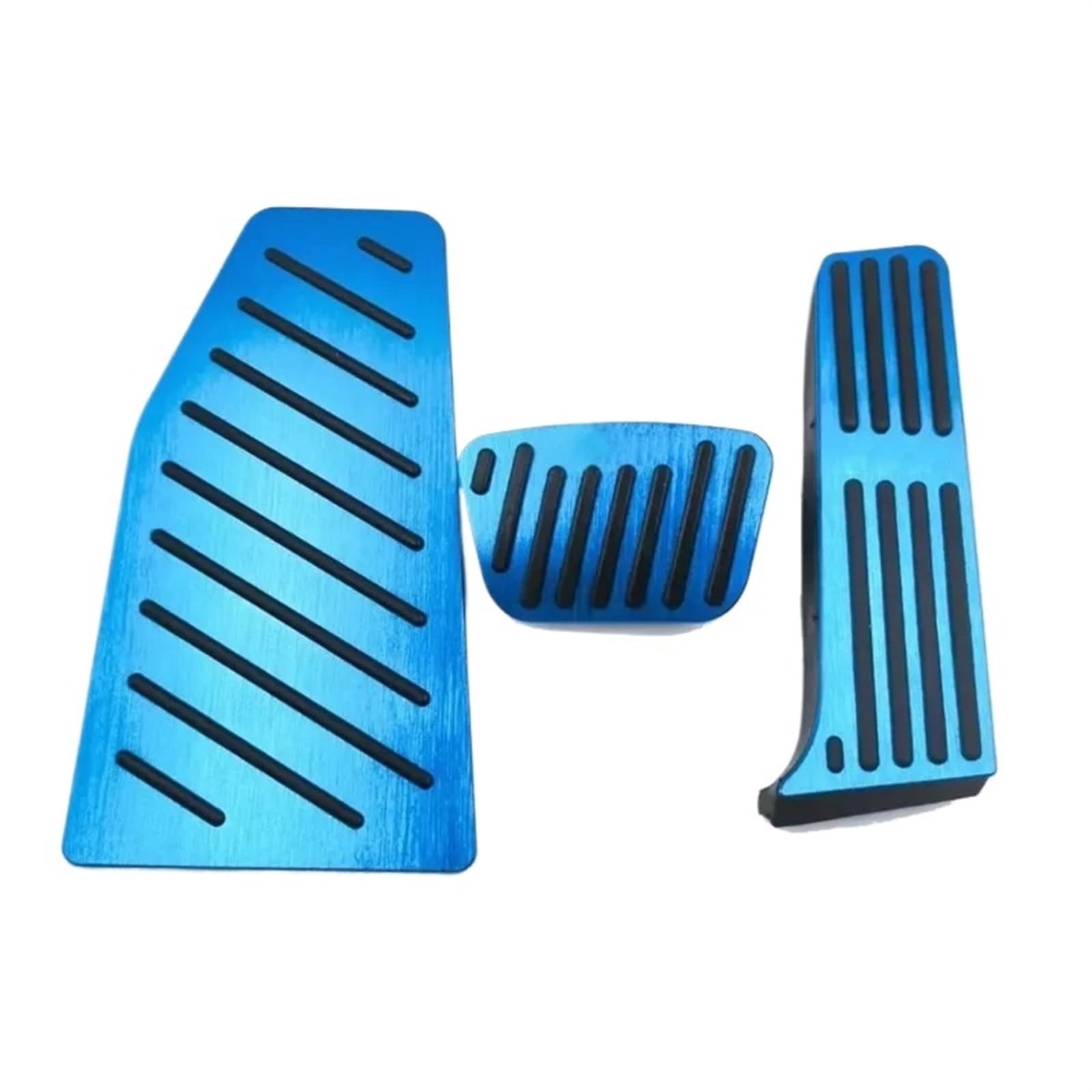 Kupplungspedal Für Toyota Für RAV4 Für RAV 4 XA50 2019 2020 2021 2022 2023 2024 Autopedale Gaspedal Bremse Rutschfestes Pedal Autoteile Pedalauflage(Blue 3pieces) von NVETJMUA