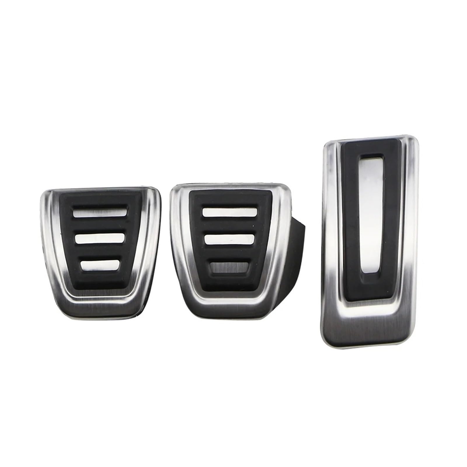 Kupplungspedal Für VW Für Tiguan MK2 Für Allspace 2017 2018 2019 2020 2021 2022 at MT Autopedalabdeckung Gasbremspedale Fußstützenpolster Pedalauflage(MT Without Rest) von NVETJMUA