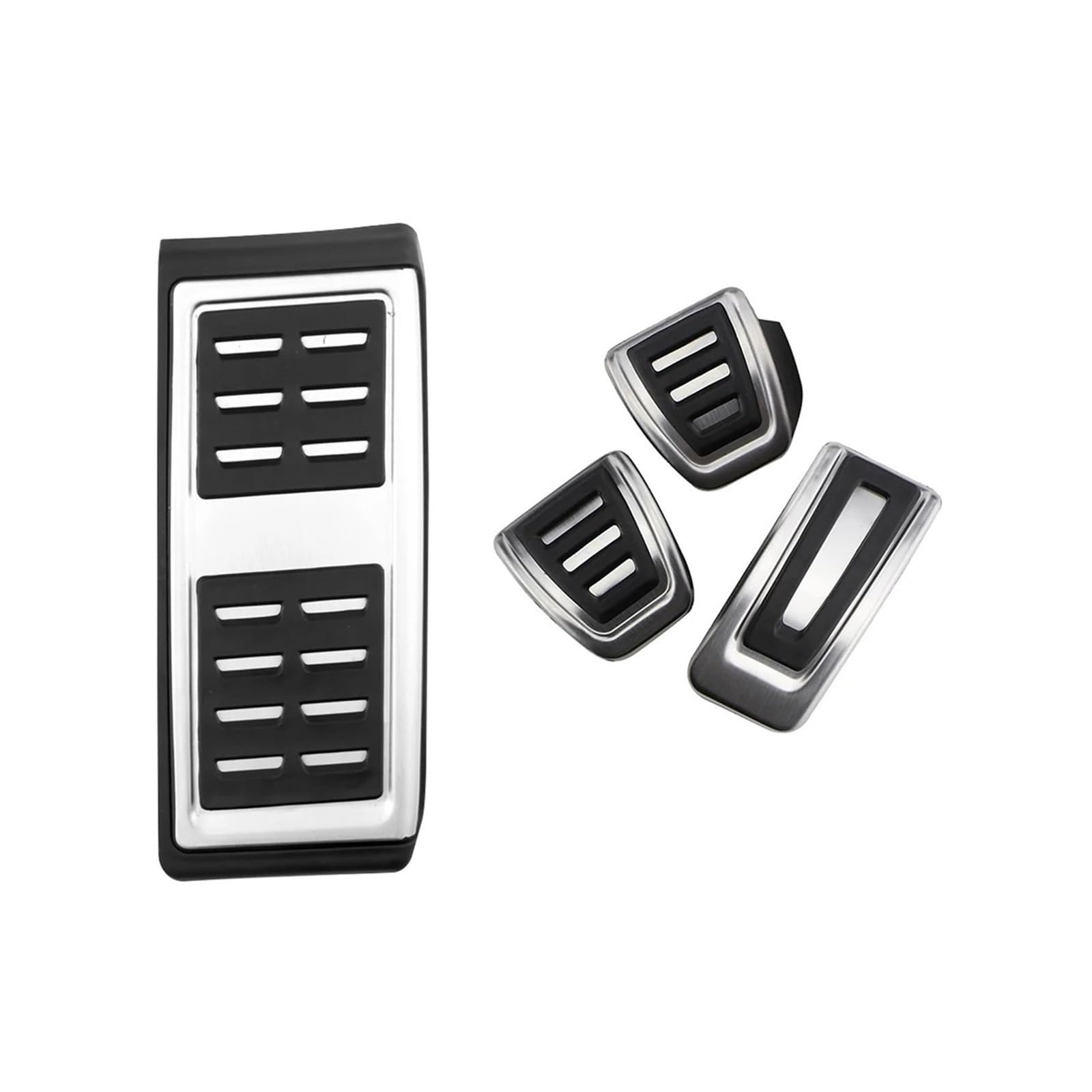 Kupplungspedal Für VW Für Tiguan MK2 Für Allspace 2017 2018 2019 2020 2021 2022 at MT Autopedalabdeckung Gasbremspedale Fußstützenpolster Pedalauflage(MT with Rest(LHD)) von NVETJMUA