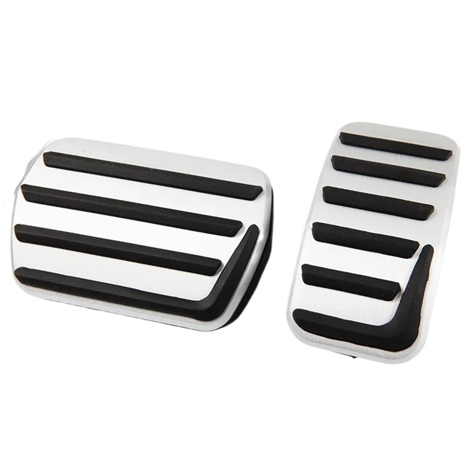Kupplungspedal Für Volvo S40 V40 C30 at Auto Aluminiumlegierung Auto-Styling Autozubehör Auto Fußstütze Bremsgas Gaspedalauflage Abdeckung Pedalauflage(Brake and Gas Pedals) von NVETJMUA