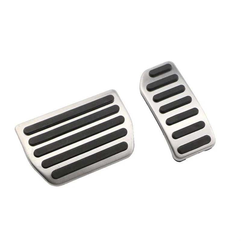 Kupplungspedal Für Volvo XC60 V60 S60 S40 C30 2010-2012 2013 2014 2015 2016 Teile Auto Edelstahl Auto Gas Pedal Abdeckung Bremspedale Pedalauflage(2piece at) von NVETJMUA
