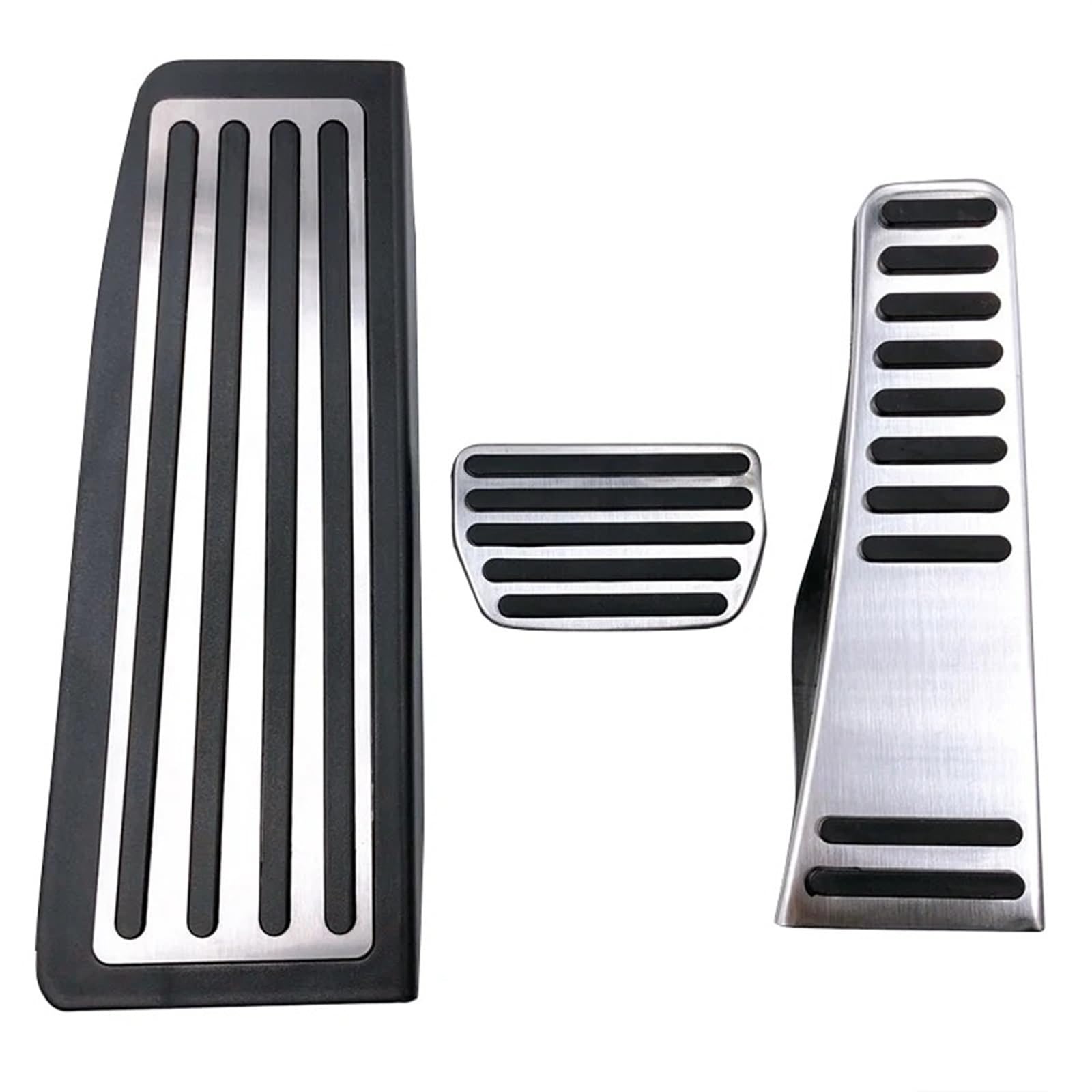 Kupplungspedal Für Volvo XC60 XC90 S90 V90 2015-2019 2020 2021 2022 2023 2024 Edelstahl Auto Gaspedal Bremse Fuß Rest Pedale Abdeckung Pedalauflage(XC60 2018-2024 3piece) von NVETJMUA