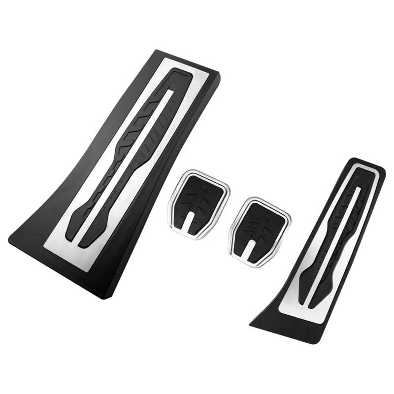 Kupplungspedal Für X5 X6 F15 F16 E70 E71 E72 2008-2018 Beschleuniger Gas Brems Fußstütze Pedal Pad Abdeckung LHD Auto Pedale Pedalauflage(MT with Rest) von NVETJMUA
