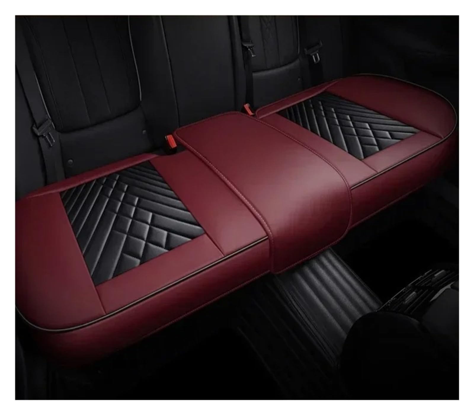NVETJMUA Auto Schonbezüge Für 3 Serie E46 E90 E93 F30 F31 F34 F35 G20 G21 G28 Vollständige Abdeckung Pu-Leder Autositzbezug Kissen Sitzbezüge Auto(H) von NVETJMUA